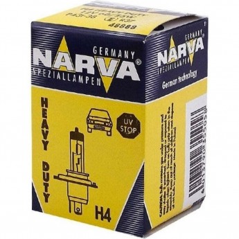 Лампа NARVA HEAVY DUTY Н4 12V 60/55W P43t-38 NVA C1 Лампа NARVA HEAVY DUTY Н4 12V 60/55W P43t-38 NVA C1