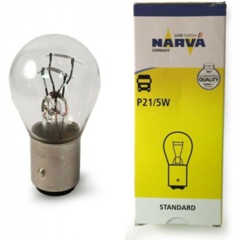 Лампа NARVA P21 5W BAY15d 24V 10 200 Лампа NARVA P21 5W BAY15d 24V 10 200